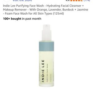 Purifying Face Wash - Hydrating Facial Cleanser 25mL travel size